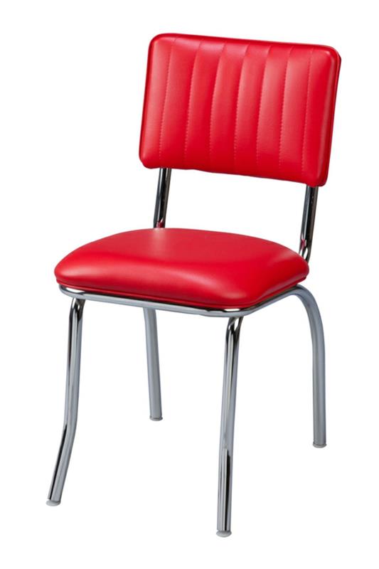 έπιπλα ρετρό στυλ κόκκινη καρέκλα