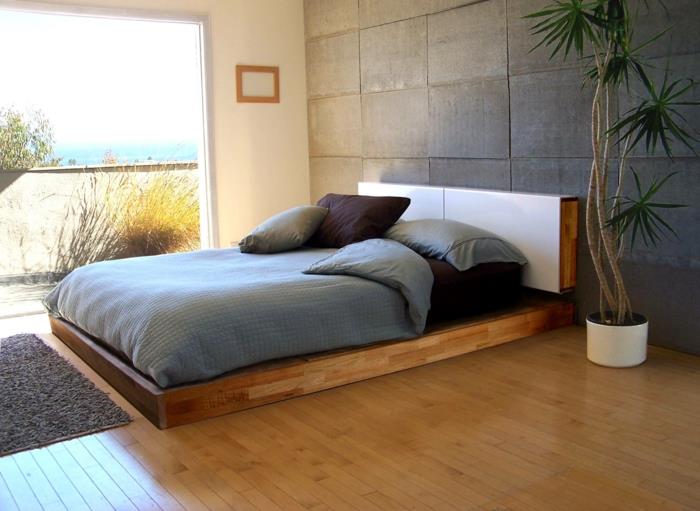 κατασκευάστε έπιπλα μόνοι σας diy κρεβάτι απλό πλαίσιο κρεβατιού σαλόνι ιδέες κρεβατοκάμαρα