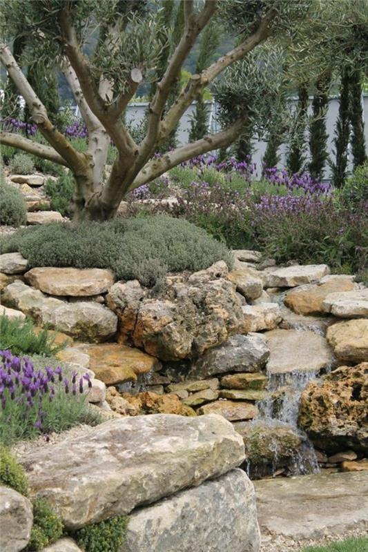 Μεσογειακός σχεδιασμός κήπου ιδέες σχεδιασμού φυσικού και άνετου κήπου
