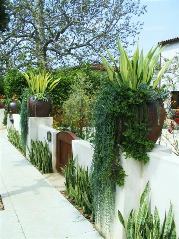 σχεδιασμός μεσογειακού κήπου κομψές ιδέες κήπου για την μπροστινή αυλή