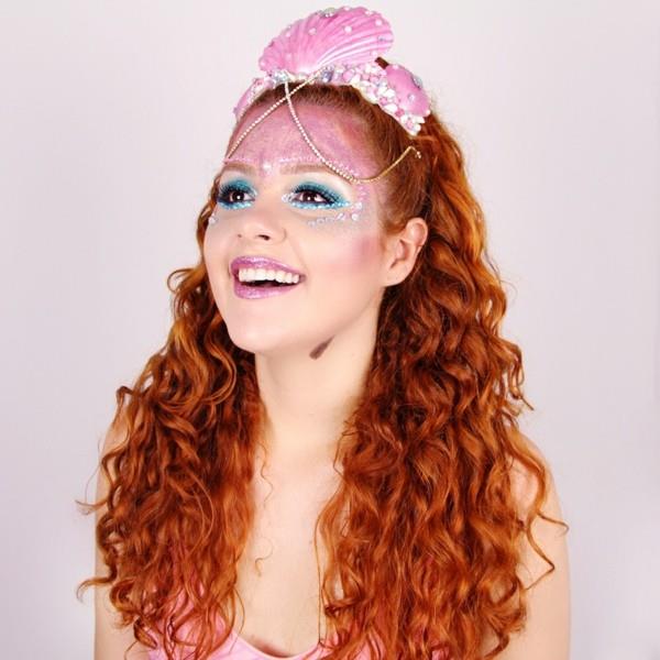 Γοργόνα make-up καρναβαλική ιδέα make up