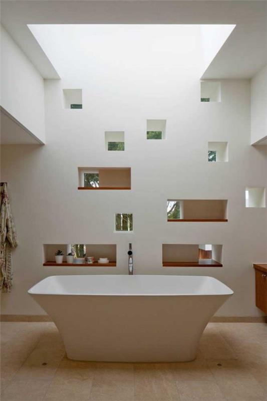 αρκετές θέσεις στο σχεδιασμό του τοίχου του μπάνιου