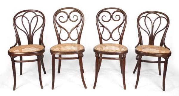 αρκετές διαφορετικές καρέκλες - βιεννέζικα λυγαριά