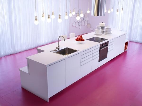 metod kitchens ikea ροζ λευκό