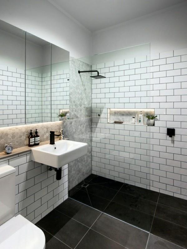 πλακάκια μετρό μπάνιο μοντέρνο σχεδιασμό μπάνιου πλακάκια μεγάλου δαπέδου