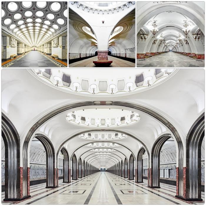 φωτογραφίες μετρό Μόσχα από τον Ντέιβιντ Μπάρντι