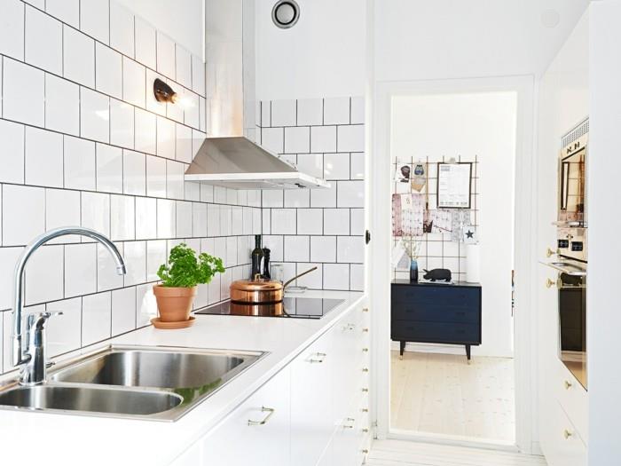 πλακάκια μετρό μοντέρνα πλακάκια τοίχου λευκές ζωντανές ιδέες κουζίνα