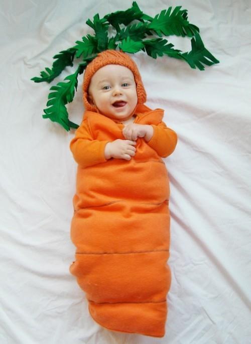 καρότο μωρό αποκριάτικο κοστούμι