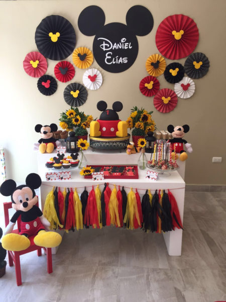 Pasidaryk pats Mickey Mouse gimtadienio vakarėlio idėja