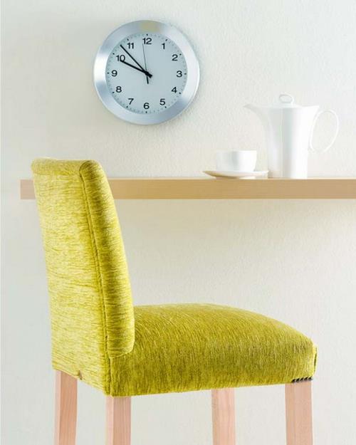 μινιμαλιστικό στιλ άνετη πράσινη καρέκλα πρωινό