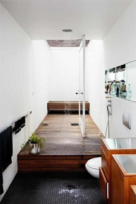 μινιμαλιστικές ιδέες μπάνιου νεροχύτη από μπανιέρα