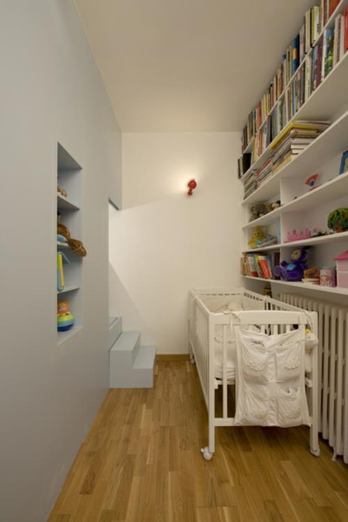 μινιμαλιστικό παιδικό δωμάτιο σχεδιασμό σκαλοπατιών