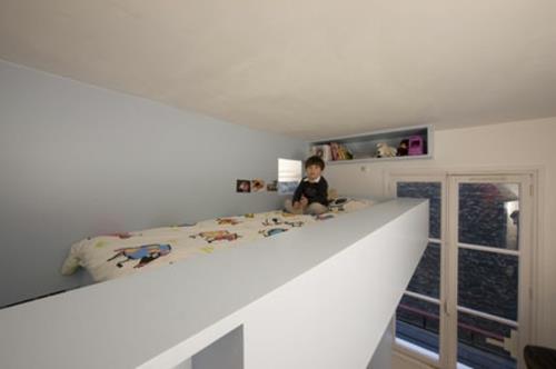 μινιμαλιστικό δωμάτιο σχεδιασμού παιδικού μήκους επιφάνεια ομαλή