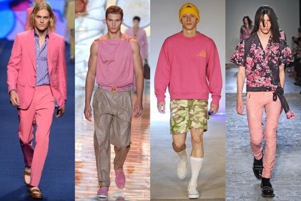 ανδρικά ρούχα χρώματα ροζ moderends ss 2015 συμβουλές μόδας άνδρες