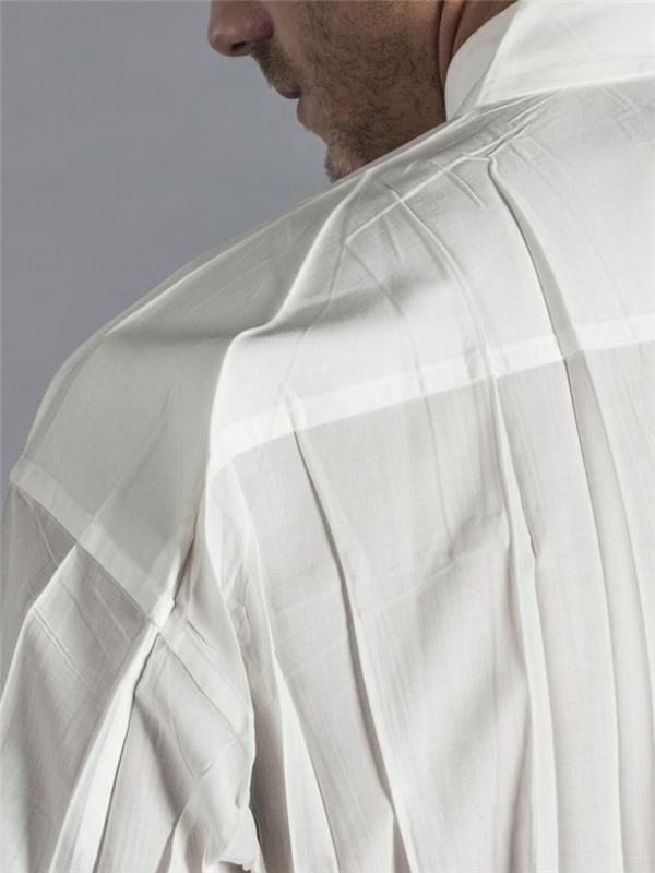 ανδρική μόδα ανδρική μόδα σιδερώματος λευκό πουκάμισο