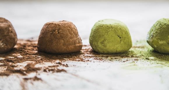 Παρασκευή mochi παγωτού κακάο matcha