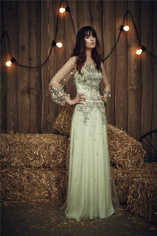 μοντέρνα νυφικά Jenny Packham νυφική ​​μόδα