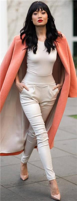 μοντέρνο γυναικείο παλτό τρέχοντα χρώματα 2016 χειμερινό παλτό