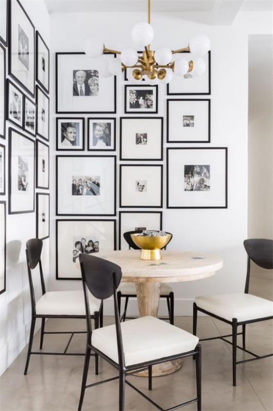 μοντέρνα φωτογραφία τοίχου σχεδιασμός καφέ γωνιακό κρεμαστό σαλόνι πολλές εικόνες
