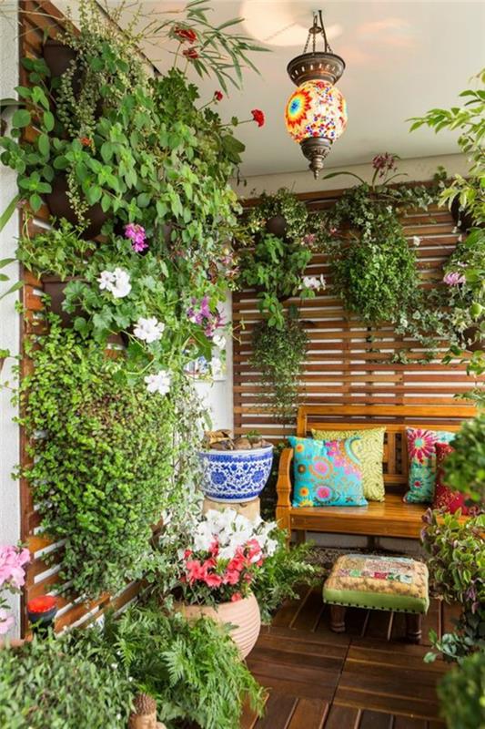 μοντέρνα βεράντα σχεδιασμό εικόνες καταπράσινα μπαλκόνια φυτά κάθετο κήπο