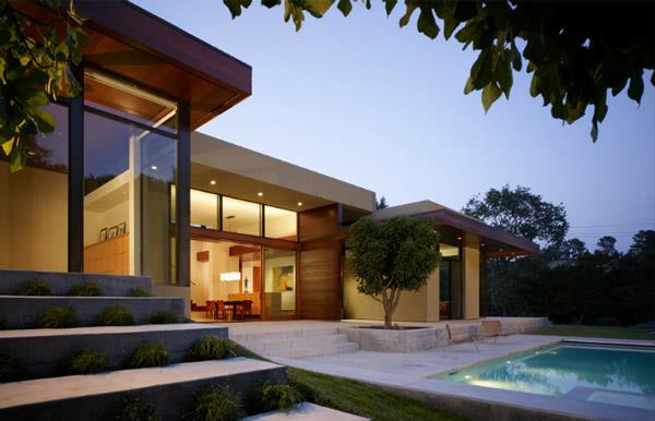 μοντέρνα αρχιτεκτονικά σπίτια σε όλο τον κόσμο Marley Residence Λαφαγιέτ Καλιφόρνια
