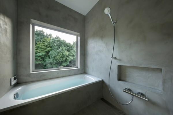 μοντέρνα αρχιτεκτονική επίπλωση μπάνιου μπανιέρας