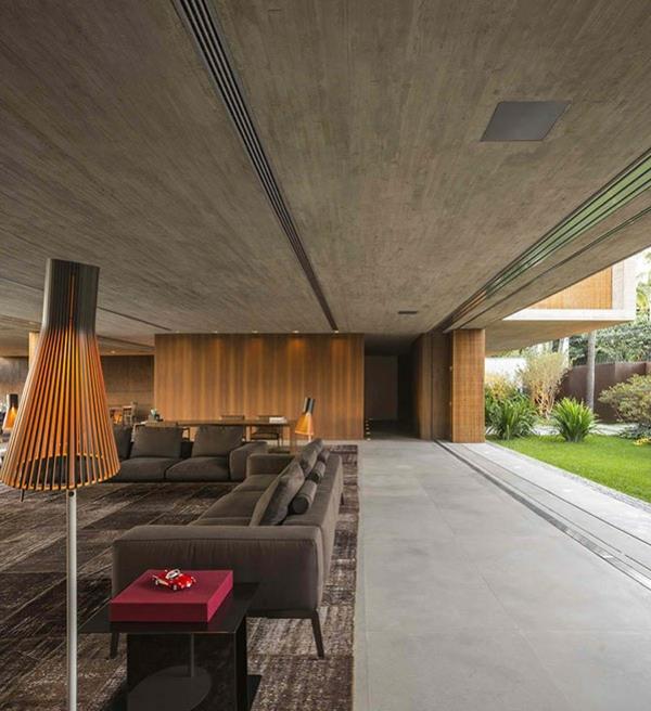 μοντέρνα αρχιτεκτονική σχεδιασμός p σπίτι Βραζιλία εσωτερικό εξωτερικό