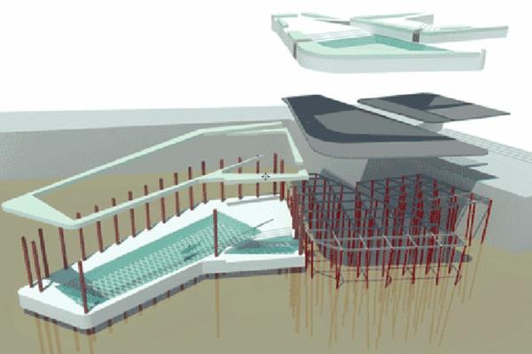 σύγχρονη αρχιτεκτονική πισίνα σχέδιο σχεδιασμού φυσικής πισίνας thames pool