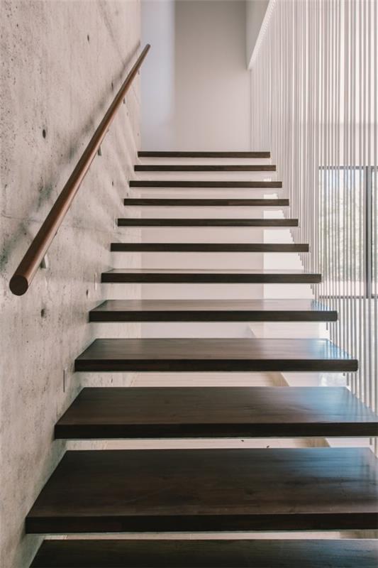 μοντέρνα αρχιτεκτονικά βήματα στις σκάλες