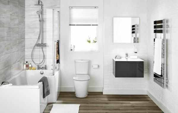 μοντέρνες ιδέες διακόσμησης μπάνιου καθρέφτης μπάνιου