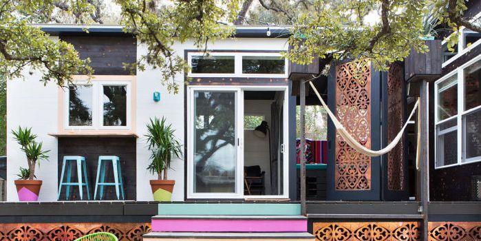 μοντέρνες ιδέες διακόσμησης μικροσκοπικά σπίτια