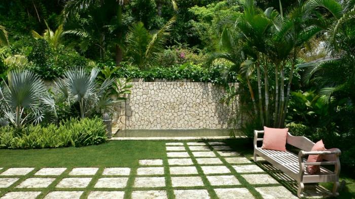 σχεδιασμός κήπου με σχέδιο πέτρινου κήπου σχεδιασμός μπροστινού κήπου με σκακιέρα από πέτρες