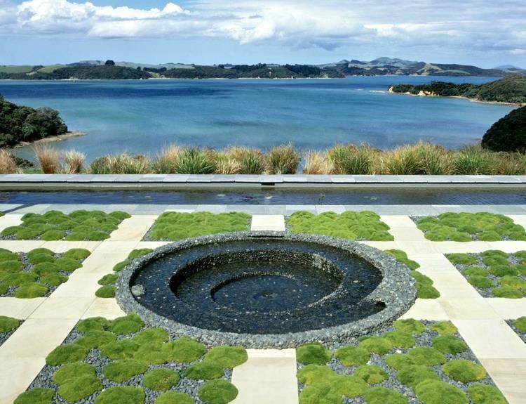 μοντέρνος σχεδιασμός κήπου και εξωραϊσμός ιδέες κήπου Anthony Paul σχεδιασμός νέας Ζηλανδίας