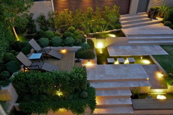 μοντέρνος σχεδιασμός κήπου και εξωραϊσμός henri matisse φωτισμός κήπου