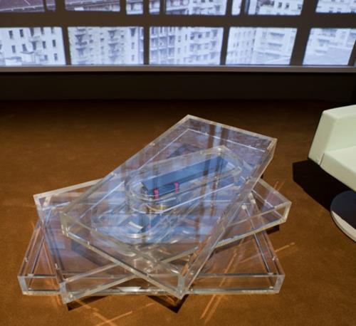 μοντέρνα έπιπλα σχεδιάζει εργαλεία της ζωής τραπεζάκι σαλονιού πλαστικό διαφανές