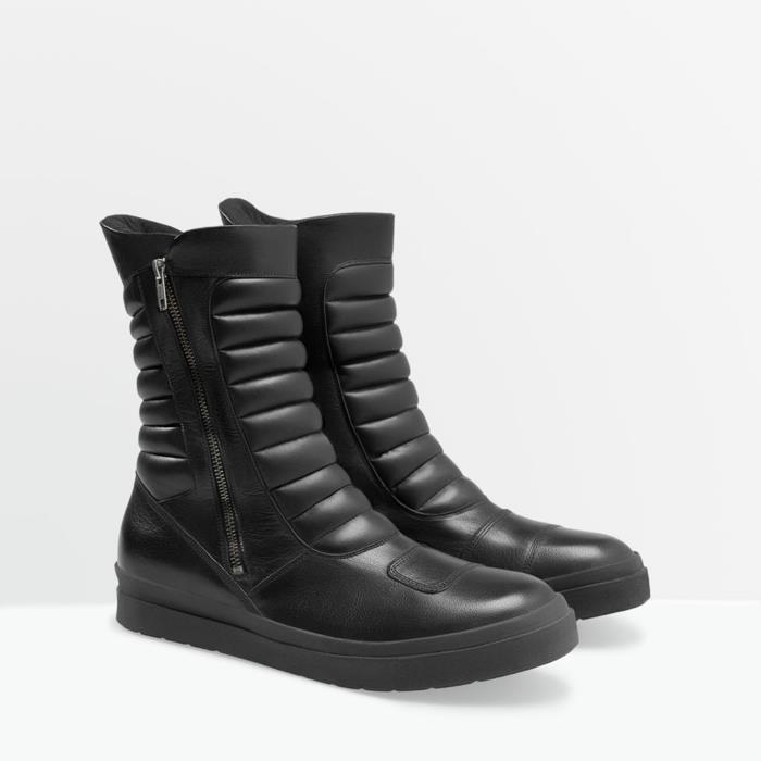 μοντέρνα παπούτσια μαύρο φουτουριστικό zara