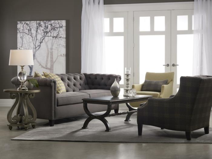 μοντέρνοι καναπέδες cheserfield καναπές σαλόνι διακόσμηση επίπλων