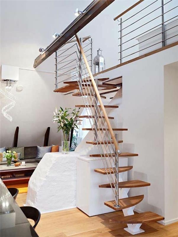 σύγχρονες σκάλες οργανική σκάλα μοντέρνο εσωτερικό σχεδιασμό