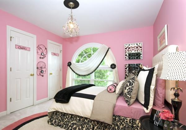 μοντέρνα χρώματα τοίχου παστέλ ροζ υπνοδωμάτιο