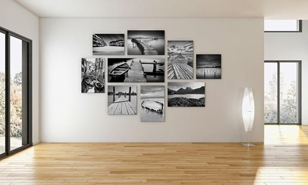 μοντέρνος σχεδιασμός τοίχου φωτογραφία τοίχος Πέτερσμπουργκ κρεμασμένος