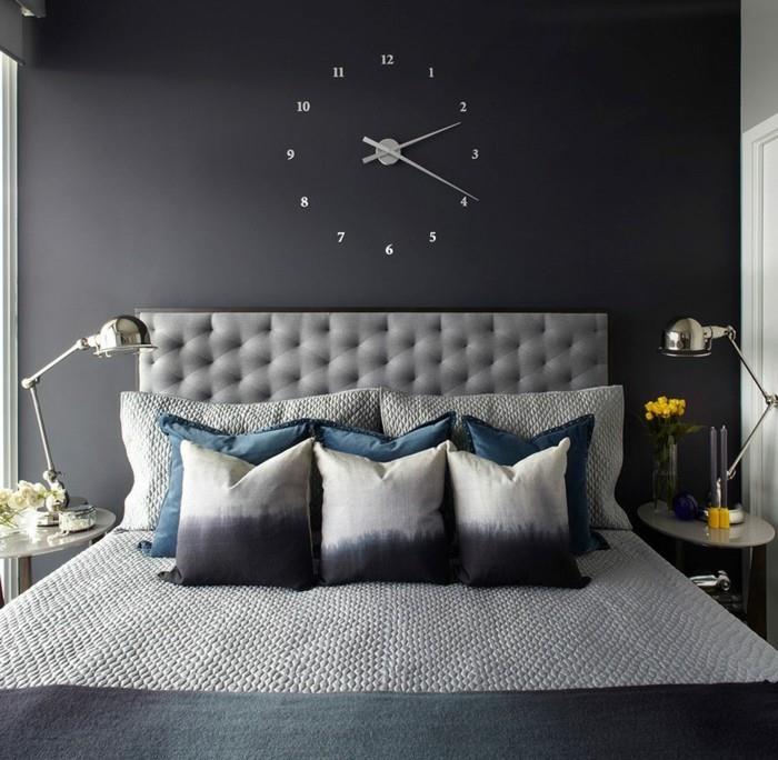 μοντέρνα ρολόγια τοίχου για το υπνοδωμάτιο φουτουριστικό και ασυνήθιστο
