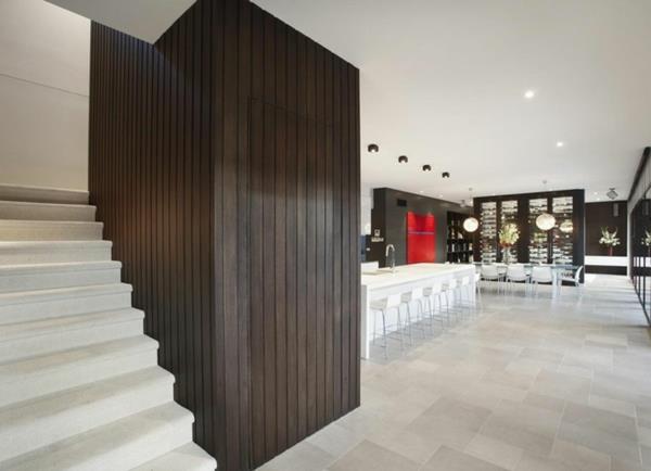 μοντέρνο αρχιτεκτονικό σπίτι balaclava δρόμος ξύλινες εσωτερικές σκάλες