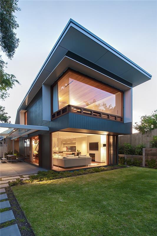 σύγχρονο σπίτι Coogee Residence Sydney Tanner Kibble Denton Architects