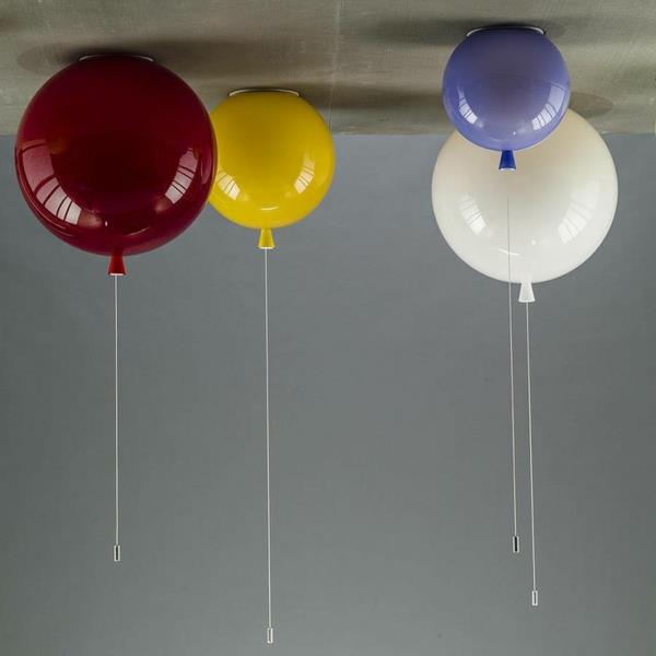 παιδικό δωμάτιο φωτιστικό οροφής χρωματισμένα μπαλόνια