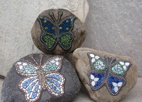 μωσαϊκό tinker οδηγίες πεταλούδες πέτρες