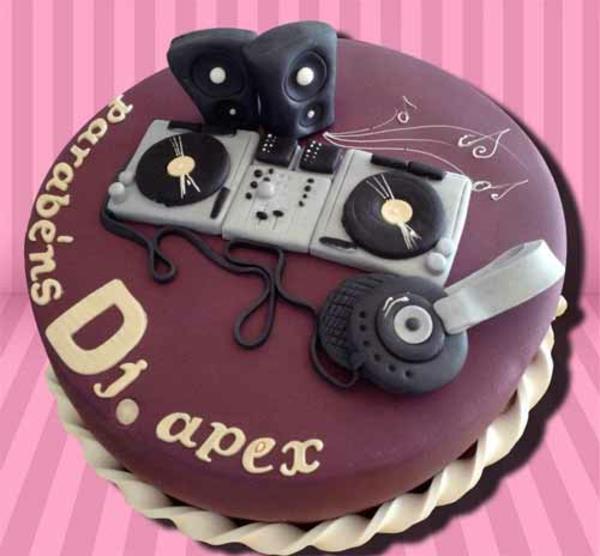 μουσική τούρτα σχεδιάζει γενέθλια