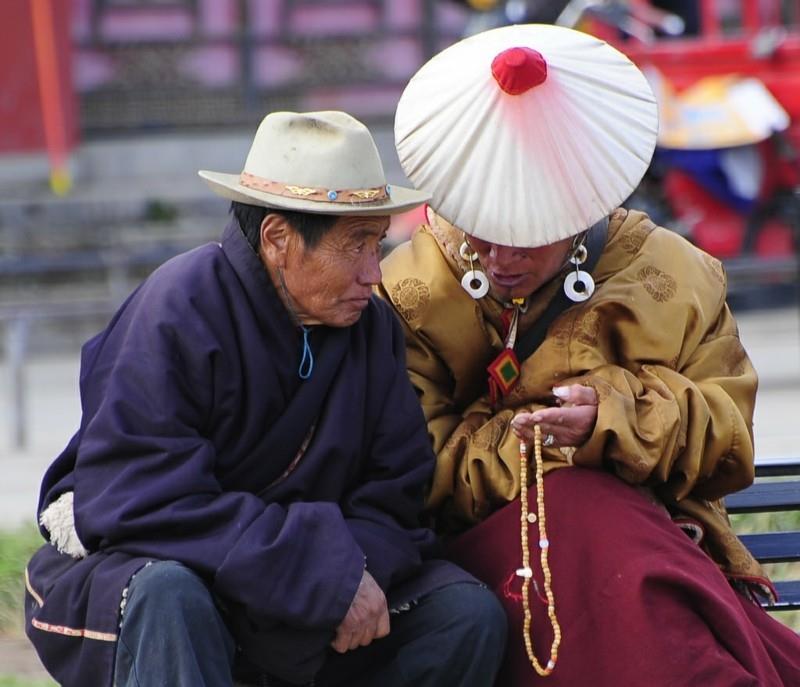 Οι ντόπιοι ταξιδεύουν στο Θιβέτ