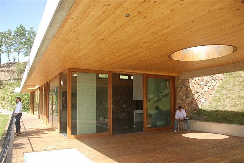 βιώσιμη αρχιτεκτονική σχεδιασμός βεράντας ξύλινη βεράντα Δομινικανή Δημοκρατία