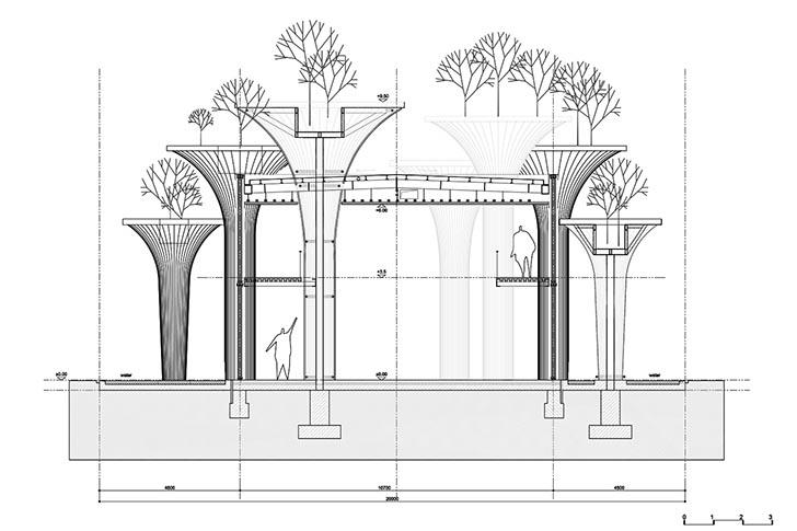 βιώσιμο κτίριο μπαμπού vietmanes pavilion world expo 2015