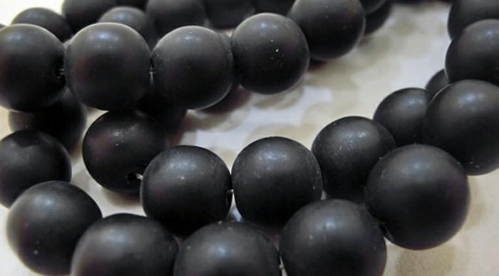 φυσικά μαργαριτάρια shungite ως κοσμήματα